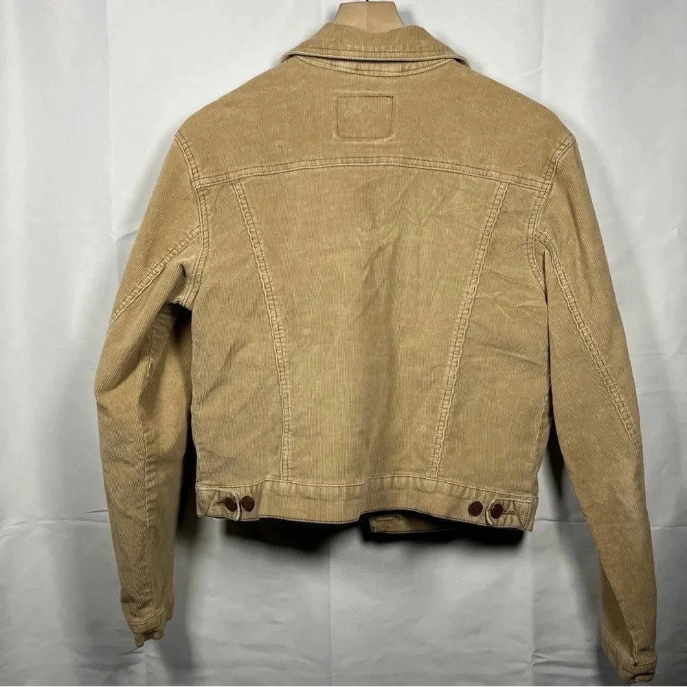 Levi's Tan Corduroy Bomber Jacket - Picture 3 of 5